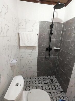Shower, soap