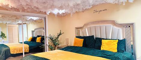 1 chambre, bureau, fer et planche à repasser, Wi-Fi gratuit