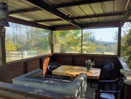 La Querencia de Algarrobo: Bungalow No. 2 with a view of the garden