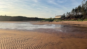 Na praia, toalhas de praia 