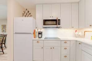 Private kitchen - New Listing | Dog-Friendly Cottage-Garden Condo Steps from Flathead Lake in Bigfork (Bigfork)