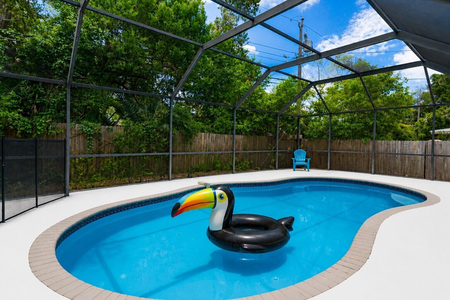 Beheizter Pool