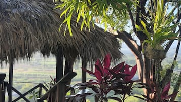 Bungalow de base, vue sur le jardin | Terrasse/patio
