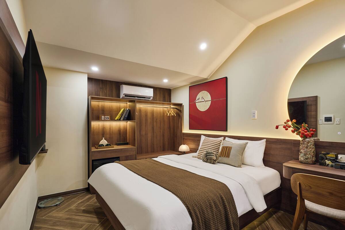 Economy-Doppelzimmer | Bettwäsche aus ägyptischer Baumwolle, hochwertige Bettwaren