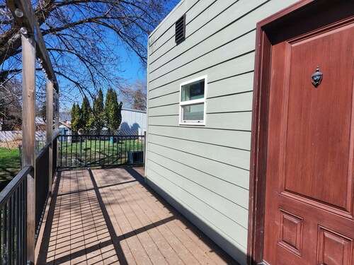 Gated/secured off street parking @ the Loft apartment in Klamath Falls.
