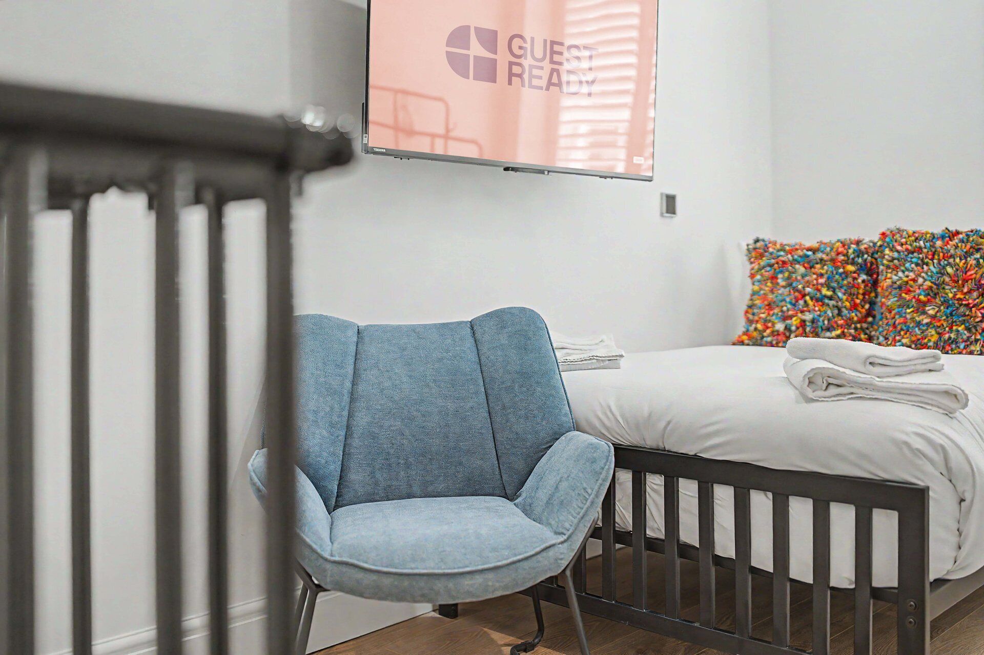 1 chambre, fer et planche à repasser, accès Internet, draps fournis