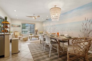 Dining - Private Arcade Room, Heated Pool, Fire Pit & Putting Green Near Anna Maria Island (Bradenton)