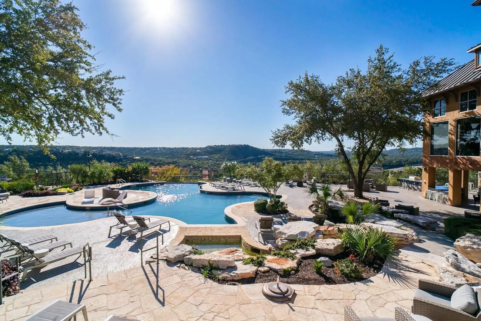 Seasonal outdoor pool