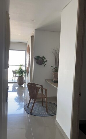 Comfort kamer, balkon, uitzicht op tuin | Interieur