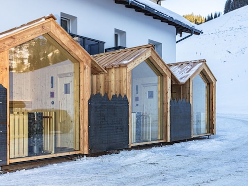 Alpine luxury with sauna by the slopes