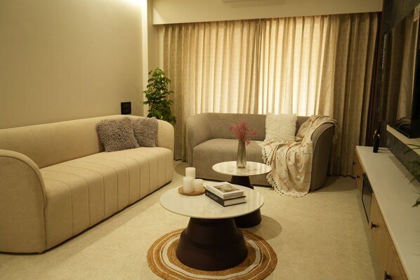 Living area - Vayavia~The Frame | Premium Stay, Perfectly Framed (Nashik)