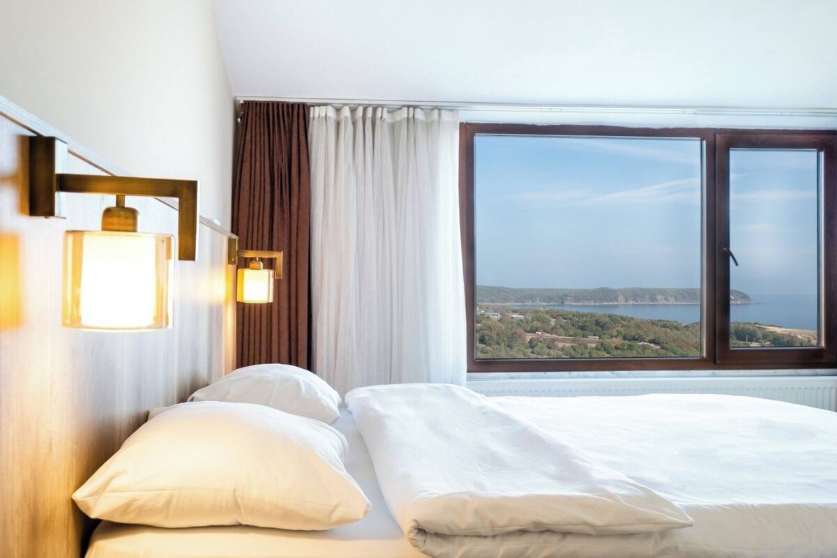 Standardzimmer, Balkon, Meerblick | Kostenloses WLAN, Bettwäsche