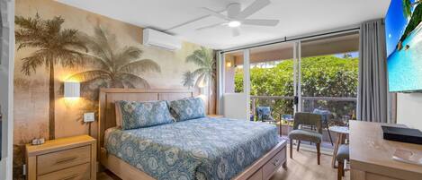 Desk, iron/ironing board, WiFi, bed sheets