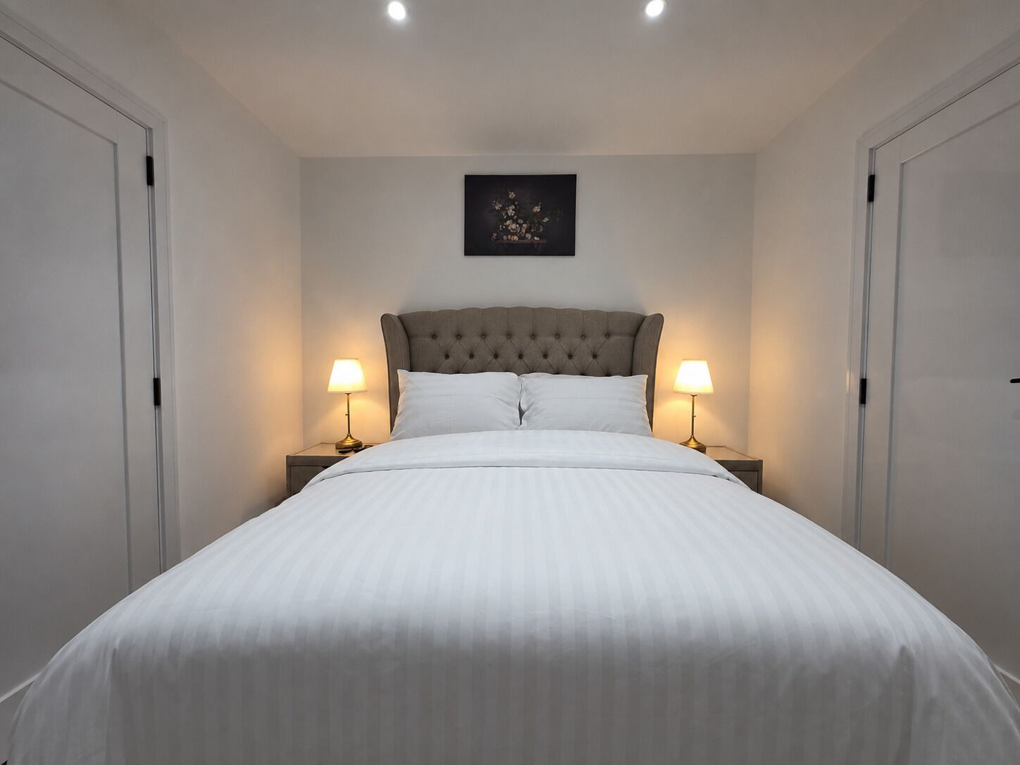 1 chambre, fer et planche à repasser, accès Internet, draps fournis
