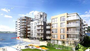 Apartment, 2 Bedrooms, Accessible, Balcony | Exterior