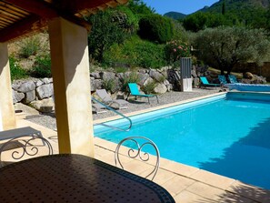 Pool - House with salt water pool (Les Pilles)