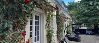 La Salamandre Vacation Rental, consisting of two houses. Farm built by Francis I in 1537