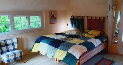 La Salamandre Vacation Rental, consisting of two houses. Farm built by Francis I in 1537