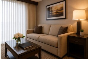 Living area - Cozy 2BR Toronto Getaway - Near CN Tower, Rogers Centre & Transit! (Toronto)