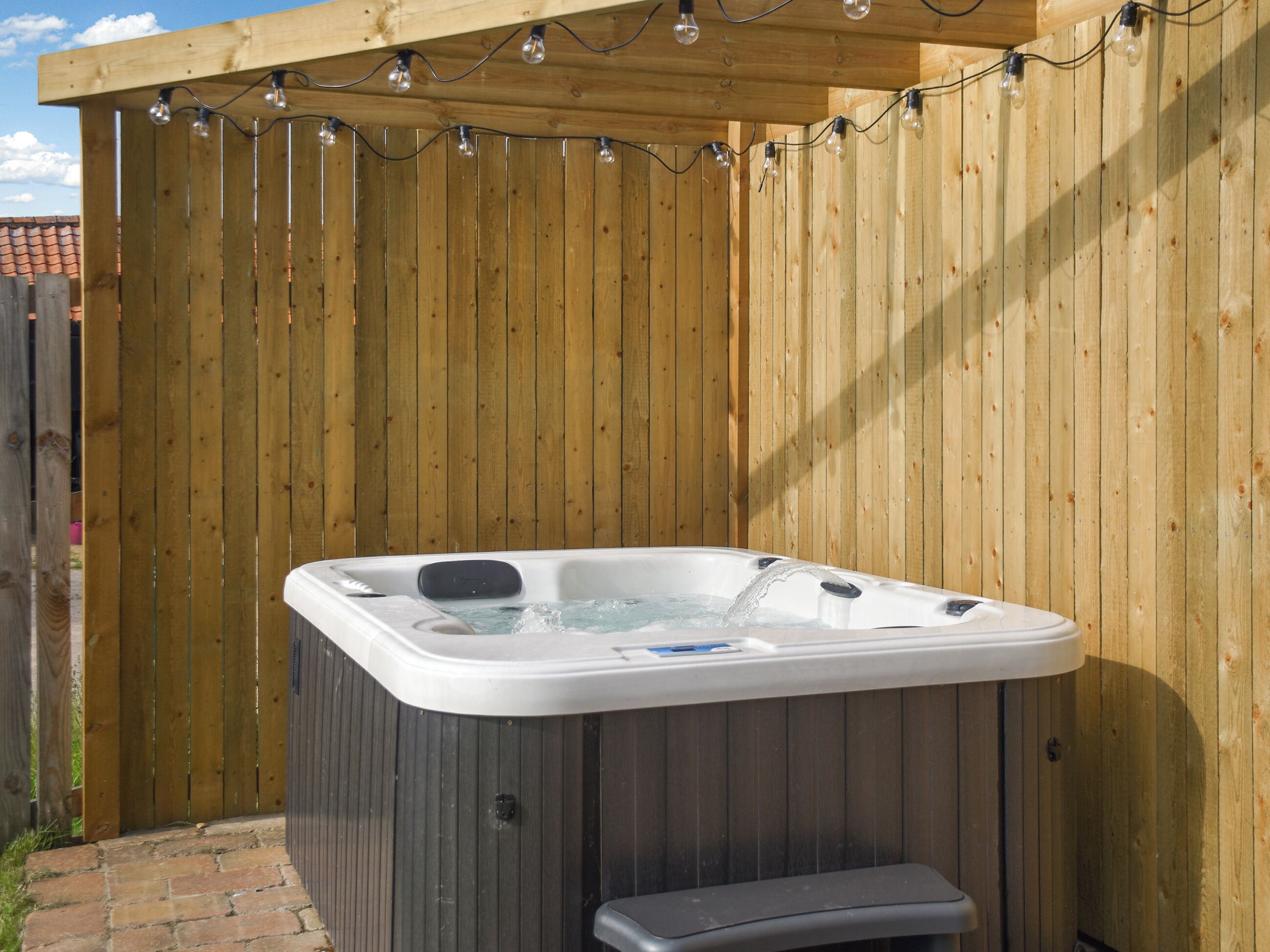 Bain à remous extérieur