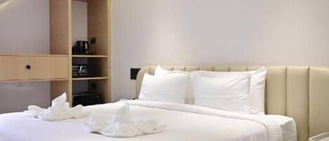 In-room safe, iron/ironing board (on request), WiFi (free)