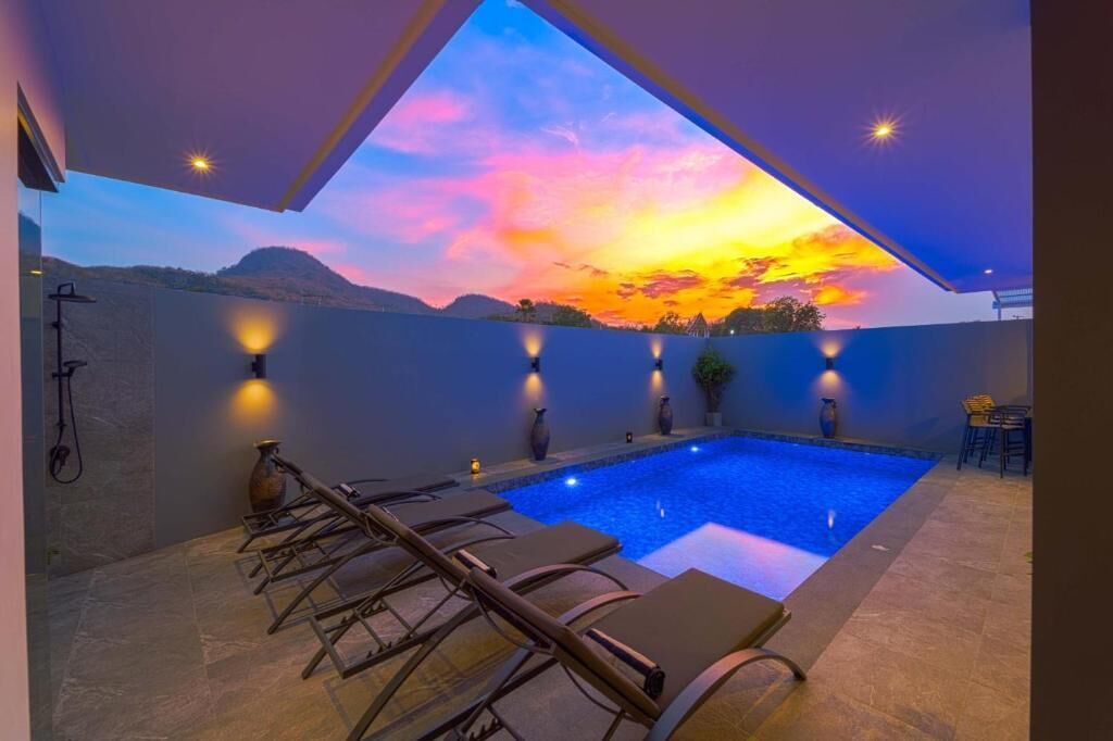 Vila, 2 kamar tidur, Bebas Asap Rokok, kolam renang pribadi | Kolam renang | Kolam renang outdoor
