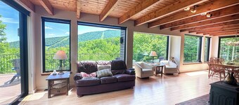 Experience the ultimate Vermont mountain getaway in this spacious 4-bedroom home located right at Sugarbush Resort. Ski-in/ski-out on the mountain, stunning mountain views, and a private sauna, this home is the perfect base for year round escapes.