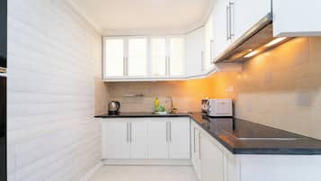 Appartement Confort, vue ville | Cuisine privée