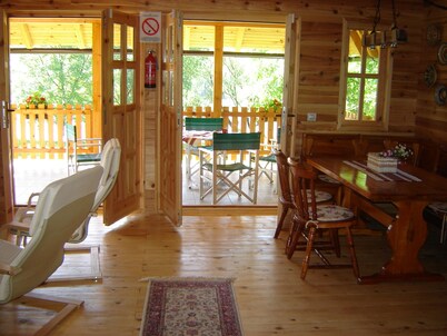 Wooden house  located in Vrhpolje 10 km from Ljubovija Macva district.