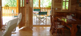 Wooden house located in Vrhpolje 10 km from Ljubovija Macva district.
