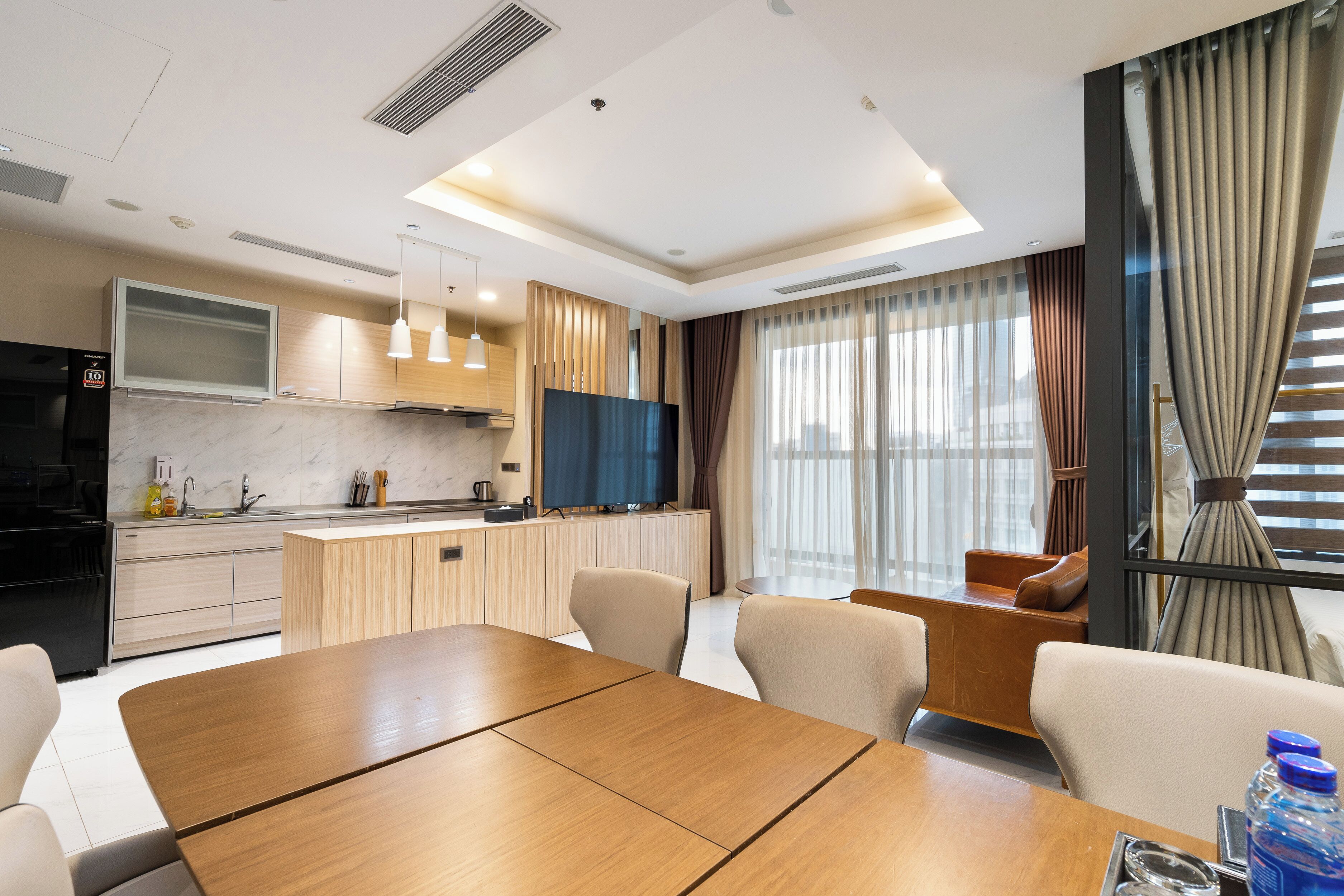 Comfort Apartment, City View | Dining