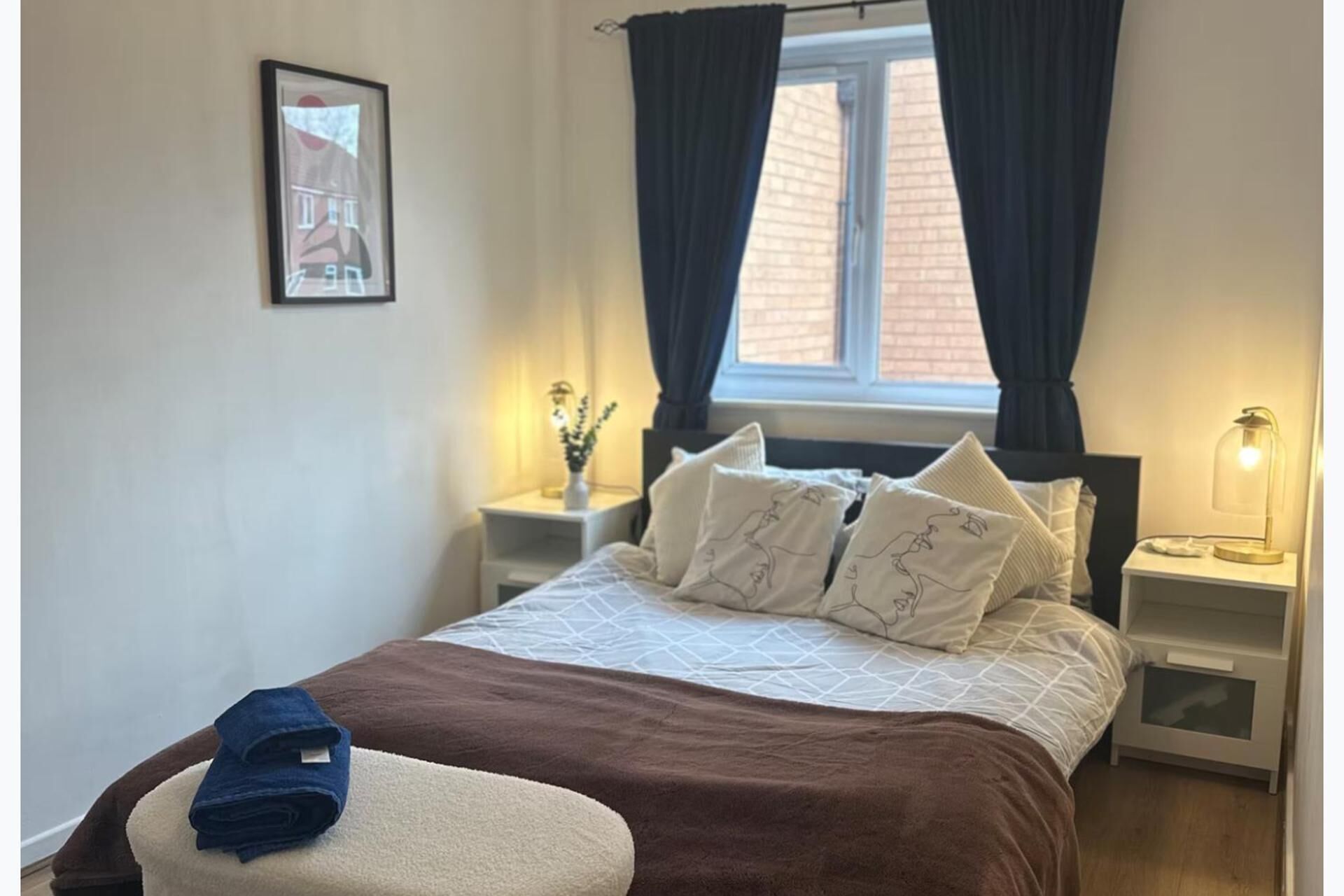1 bedroom, iron/ironing board, free WiFi, bed sheets