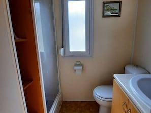 Hair dryer - Mobile home with air conditioning - 5 guests (Annot)