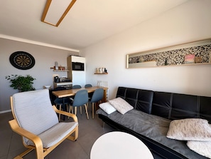 TV - Renovated apartment, sea view - 4 guests (Saint-Jean-de-Monts)