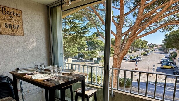 Dining - Cozy studio - pets allowed, parking (Argelès-sur-Mer)
