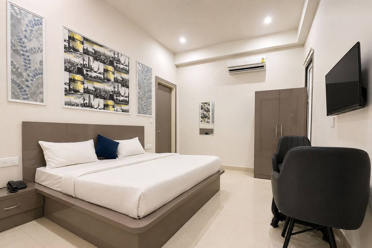 Habitación estándar, baño privado | Espacio para trabajar con un portátil y wifi gratis