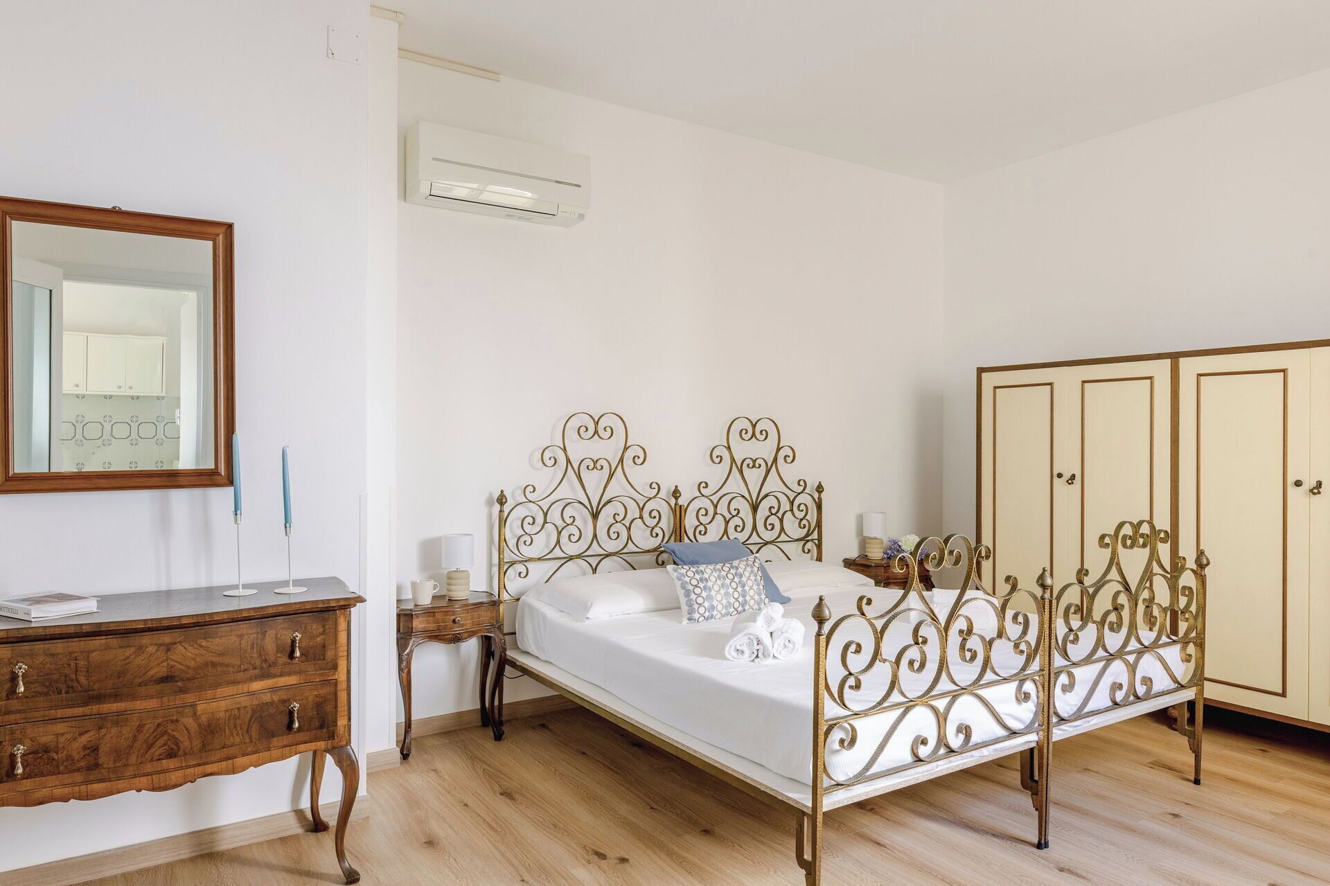 1 bedroom, iron/ironing board, travel crib, WiFi (free)