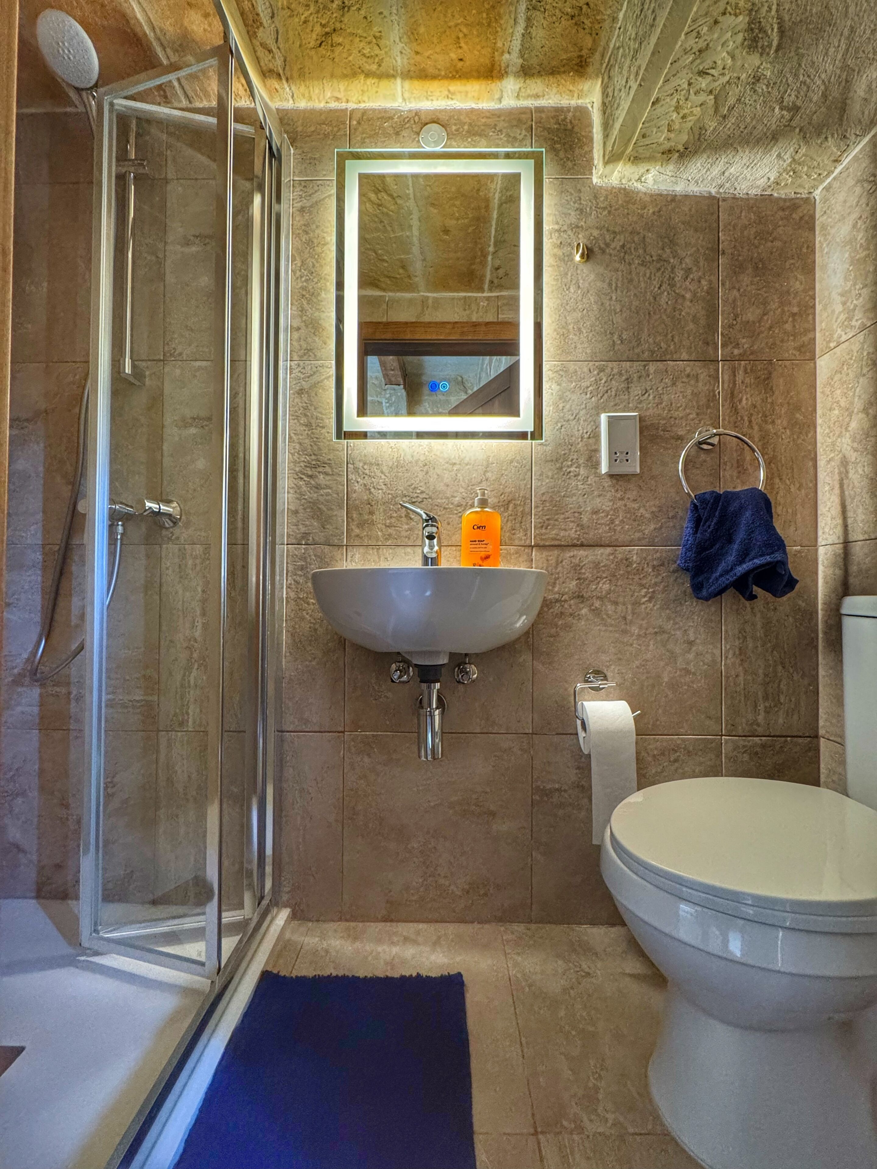 Traditional-Doppelzimmer, Meerblick | Badezimmer
