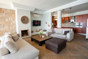 Living area - Villa Kyma (Platana)