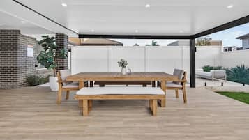 Outdoor dining