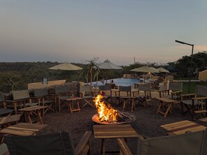 Outdoor dining - Africa Safari Manyara Escarpment Camping (Mto wa Mbu)