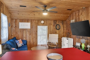 Duplex, 1 Bedroom | Living area | Smart TV, streaming services - City Explorer Basecamp Buffalo 1 Bedroom Duplex (Buffalo)