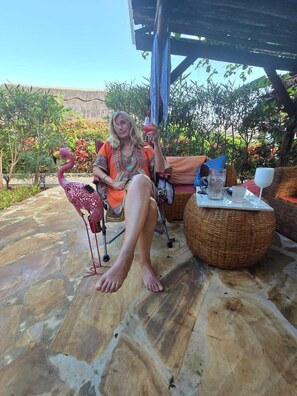 Terrace/patio - PLACE 2BE!!! (Pwani Mchangani)