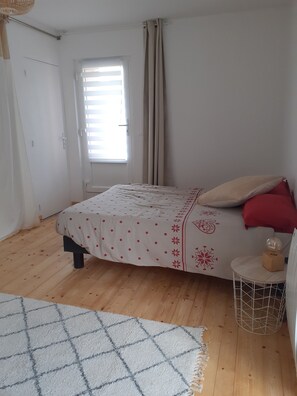 3 chambres, draps fournis