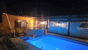 Pool - Superb 3-bedroom house in delightful Cocoyoc with cool AC (Cocoyoc)