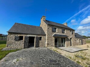 Apartment | Exterior - Pretty Stone Cottage Near Beach (Landeda)