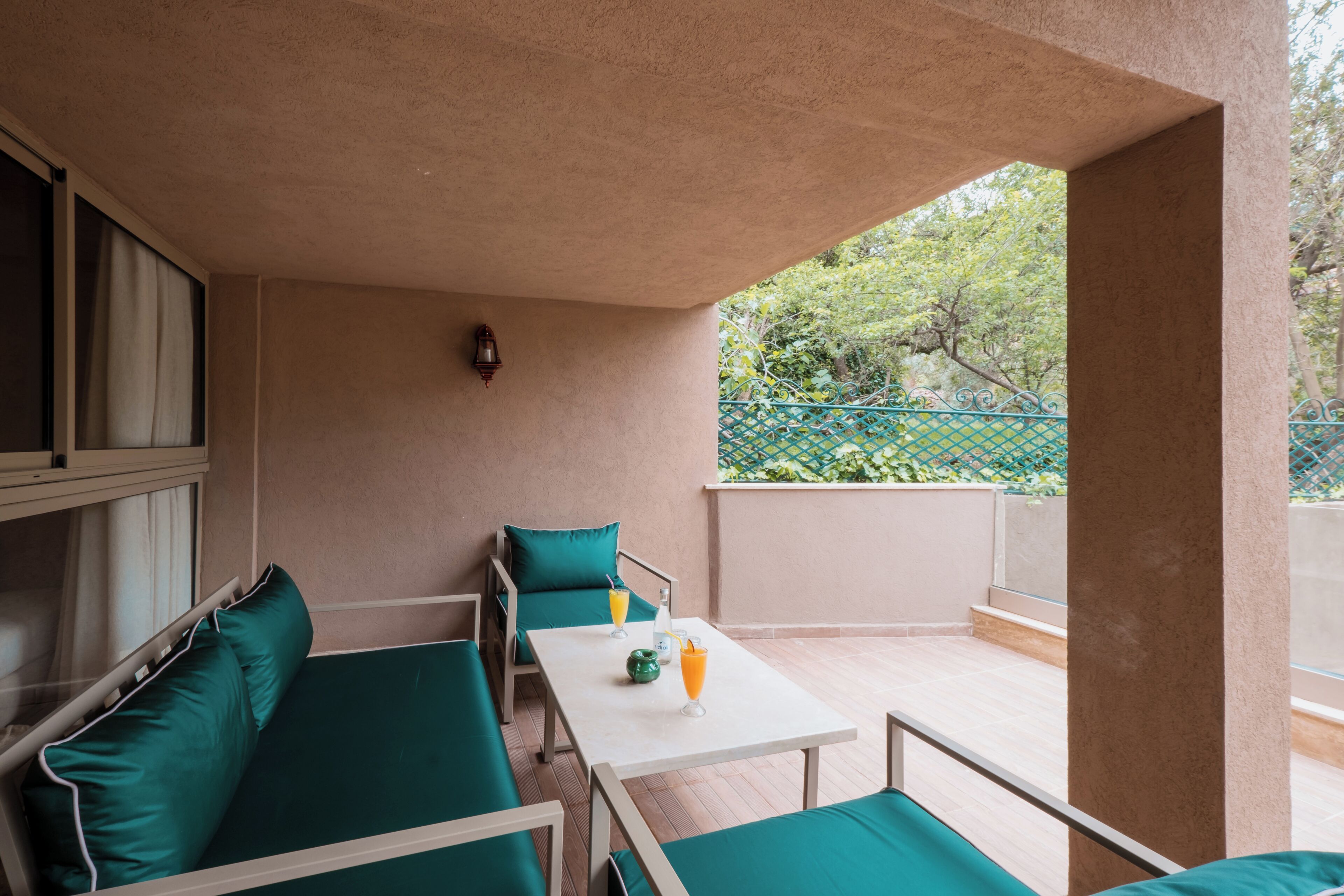 Suíte luxo | Terraço/pátio