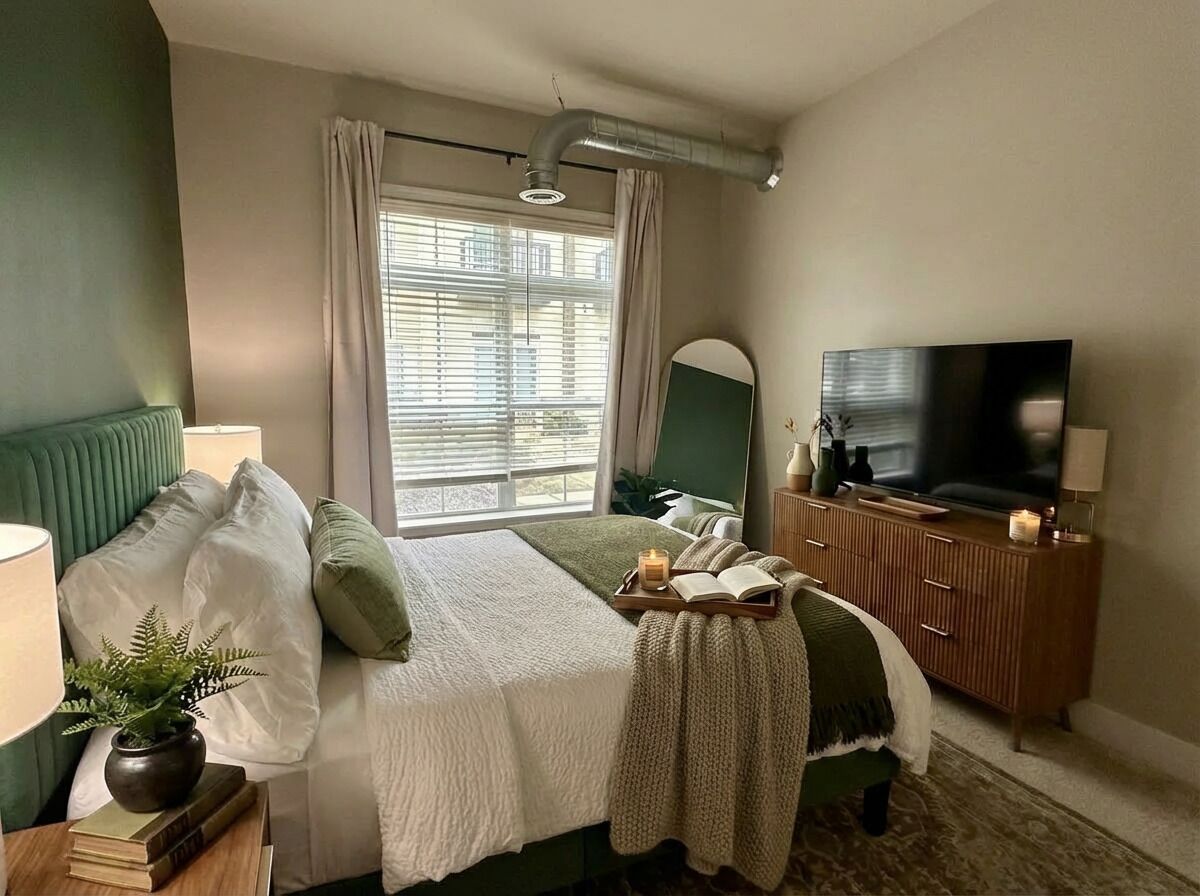 1 slaapkamer, een bureau, een strijkplank/strijkijzer, gratis wifi