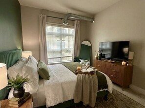 1 Schlafzimmer, Schreibtisch, Bügeleisen/Bügelbrett, kostenloses WLAN