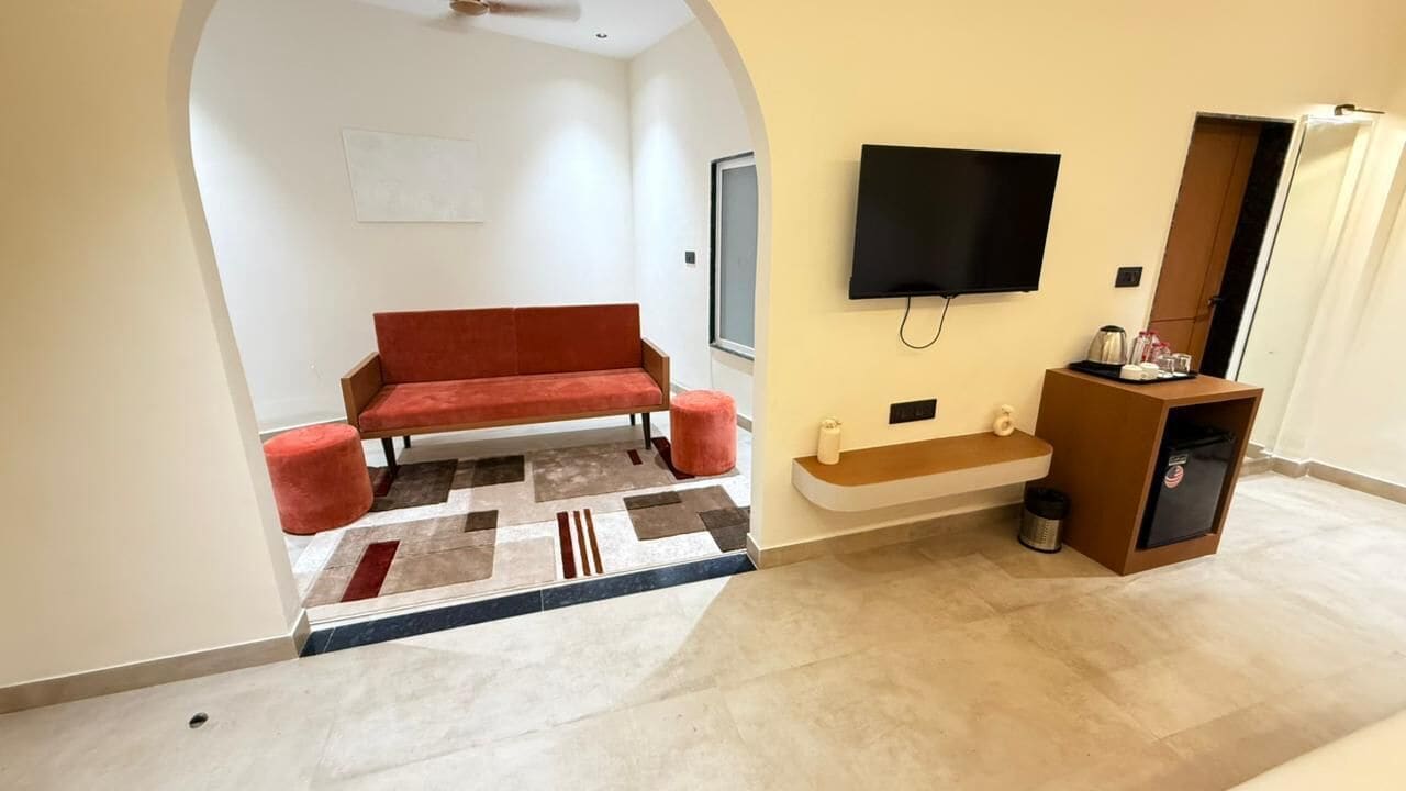 Kamar Double atau Twin Eksekutif, pemandangan gunung | Area keluarga